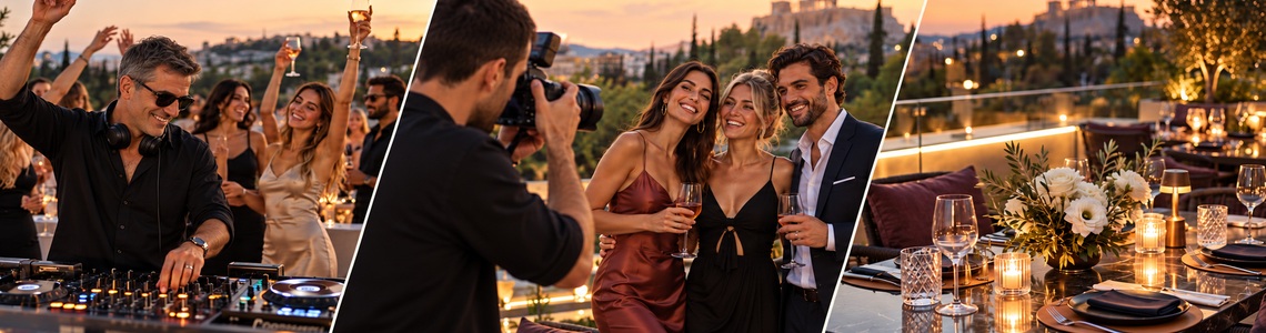 Μπορούμε να φέρουμε δικό μας DJ/φωτογράφο/διακόσμηση; main image